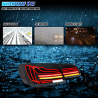 Sealed, waterproof construction of the 2007-2013 BMW 3 Series Convertible E93 / M3 LED tail light