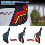 Sequential LED turn signal on the 2015-2020 Honda Fit tail light