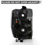 Right halogen headlight side angle for 2008-2026 Ford E-Series