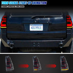 Sequential LED turn signal on the 2003-2009 Toyota 4Runner tail light