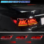 Running light start-up animation on the 2007-2012 Lexus ES350 LED tail lights