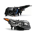 Pair HID headlight front angle for 2009-2017 Infiniti FX35/FX37/QX70