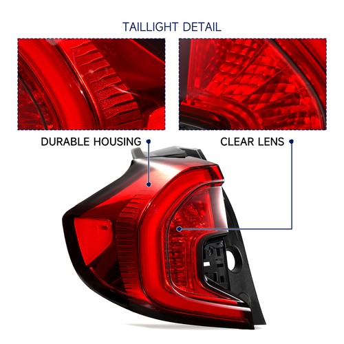 chrome LED outer tail light view 5 for GMC Terrain Denali (2022-2024)