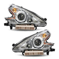 Chrome HID Projector Headlights Pair for Nissan 370Z (2009-2020)