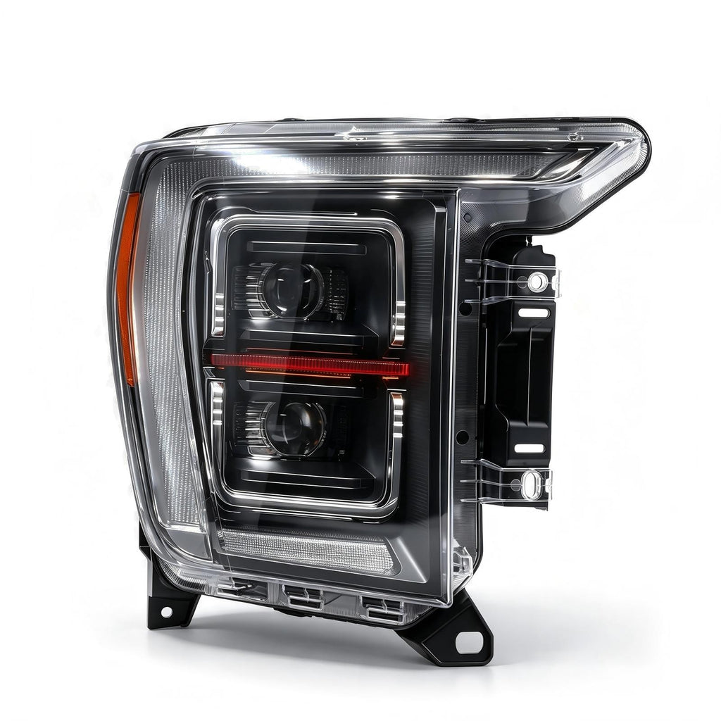Right LED headlight side angle for 2021-2023 Ford F-150