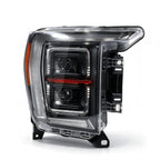 Right LED headlight side angle for 2021-2023 Ford F-150