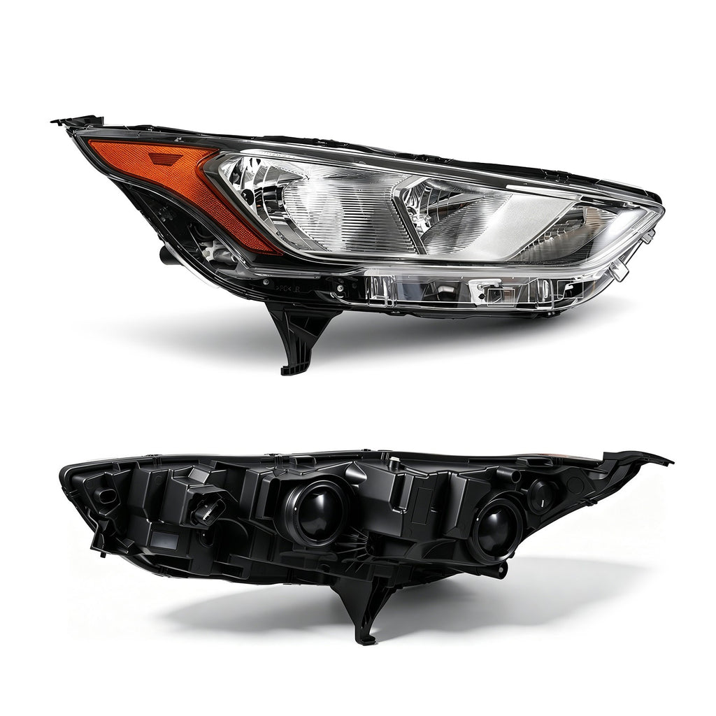 Left halogen headlight side angle for 2019-2023 Ford Transit Connect