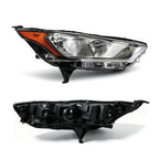 Left halogen headlight side angle for 2019-2023 Ford Transit Connect