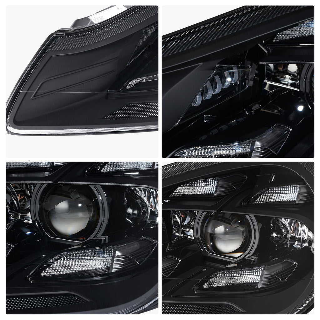 Full LED headlight features and specifications for 2007-2010 Porsche Cayenne 957 (image 3)