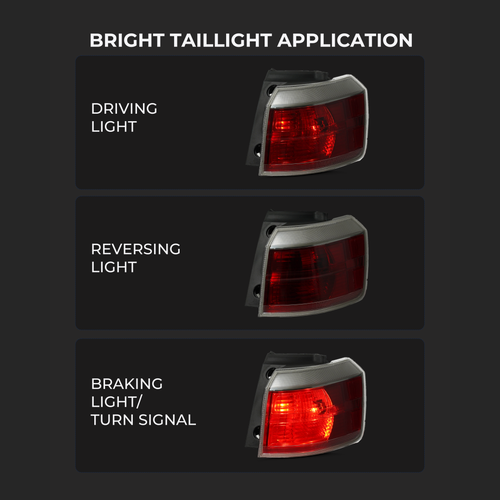 halogen outer tail light view 5 for GMC Terrain Denali (2013-2017)