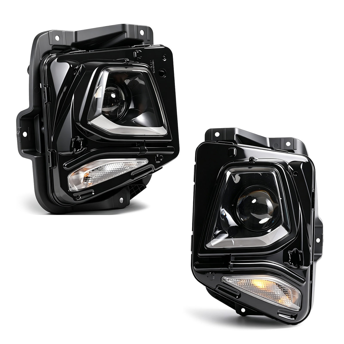 Pair HID headlight front angle for 2019-2022 Chevy Blazer