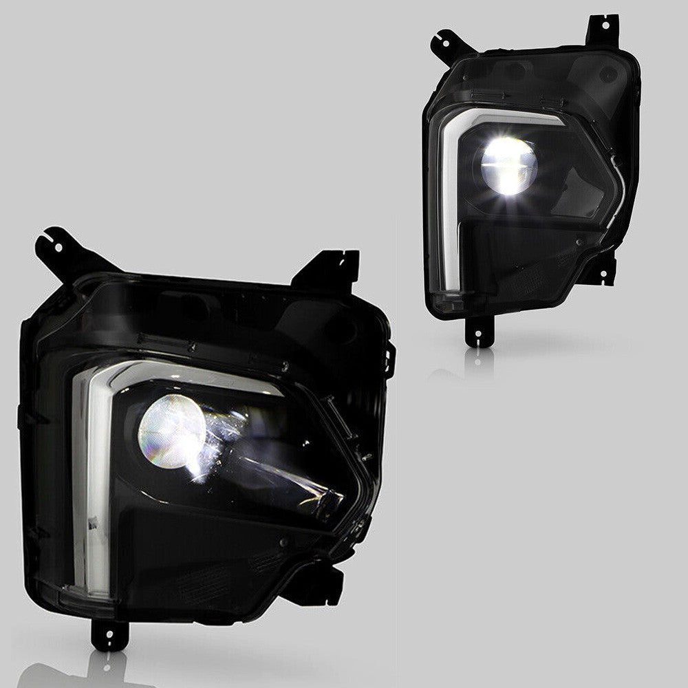 Pair LED headlight front angle for 2022-2024 Chevrolet Traverse