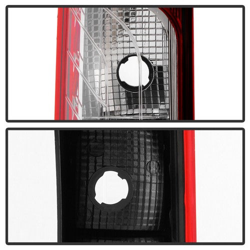 chrome incandescent tail light view 5 for Ford Transit Connect (2014-2023)