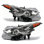 Chrome HID Headlights Pair w/ AFS for Infiniti FX35 / FX37 / FX50 / QX70 (2009-2017)