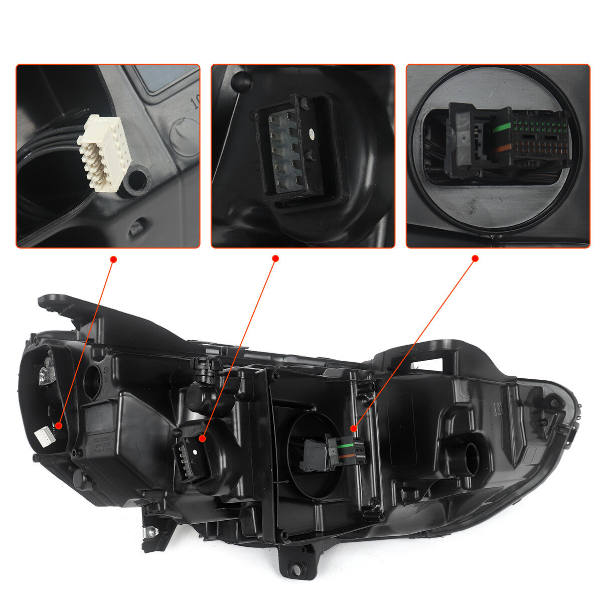 Left LED headlight side angle for 2018-2020 Buick Regal