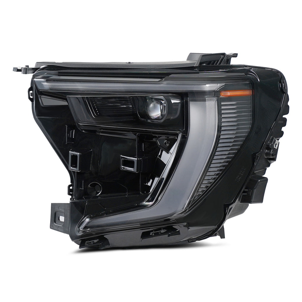 Left LED headlight side angle for 2024-2026 GMC Acadia AT4 / Elevation