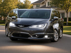 2017-2020 Chrysler Pacifica with Black HID Projector headlights installed