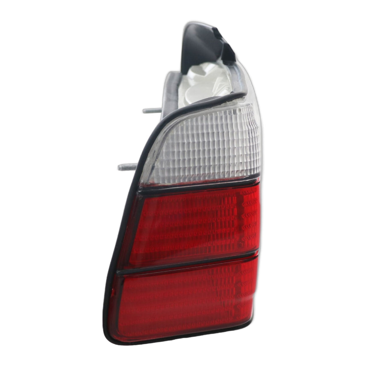 Side angle of the E36 coupe Euro style red/clear tail light