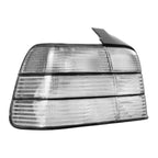 E36 sedan clear tail light angle view