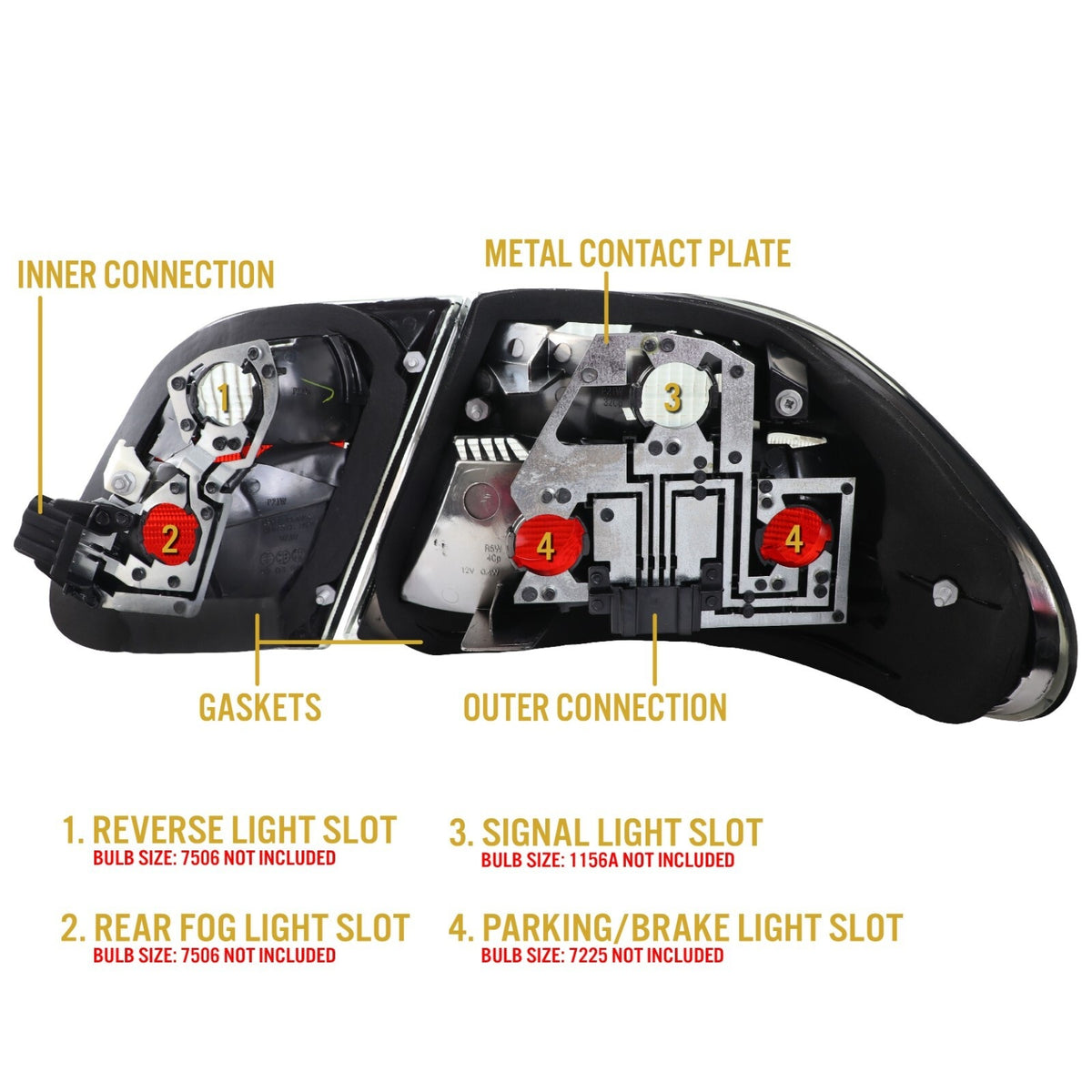 Back with socket slots