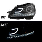Day and night view of the C light