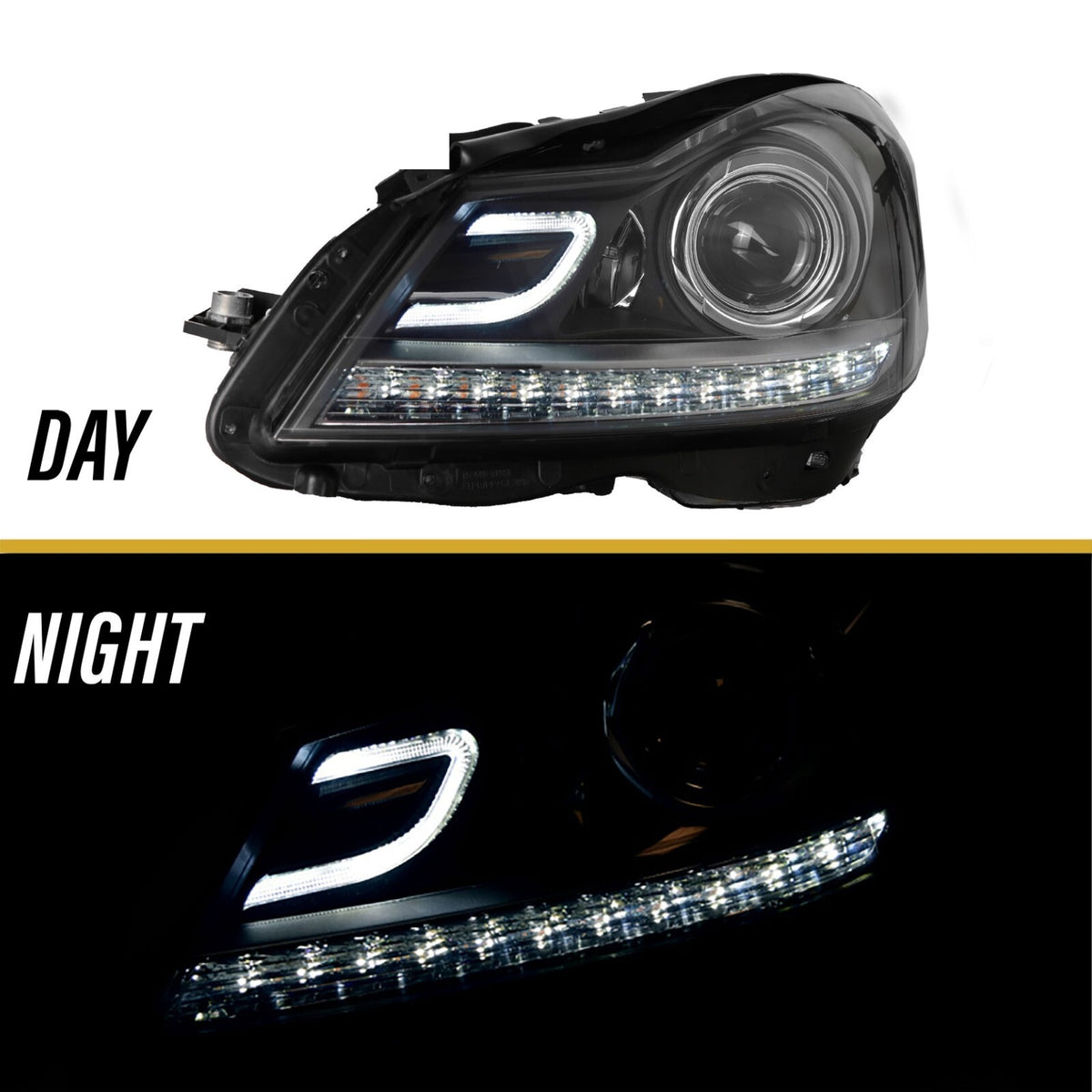 Day and night view of the C light