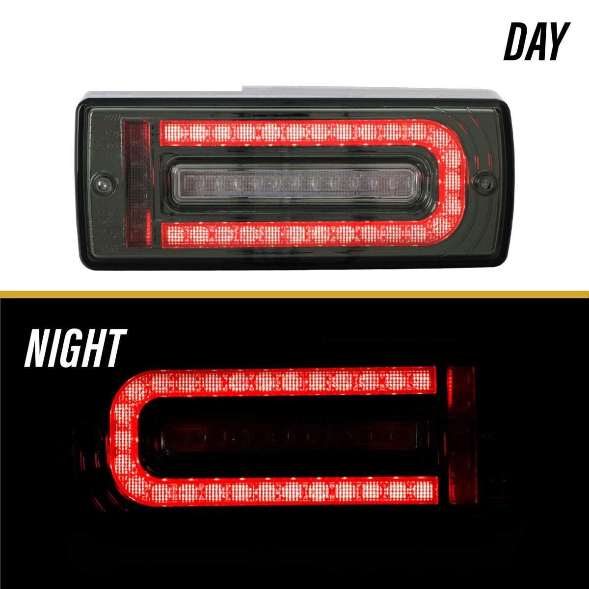 Day and night view parking