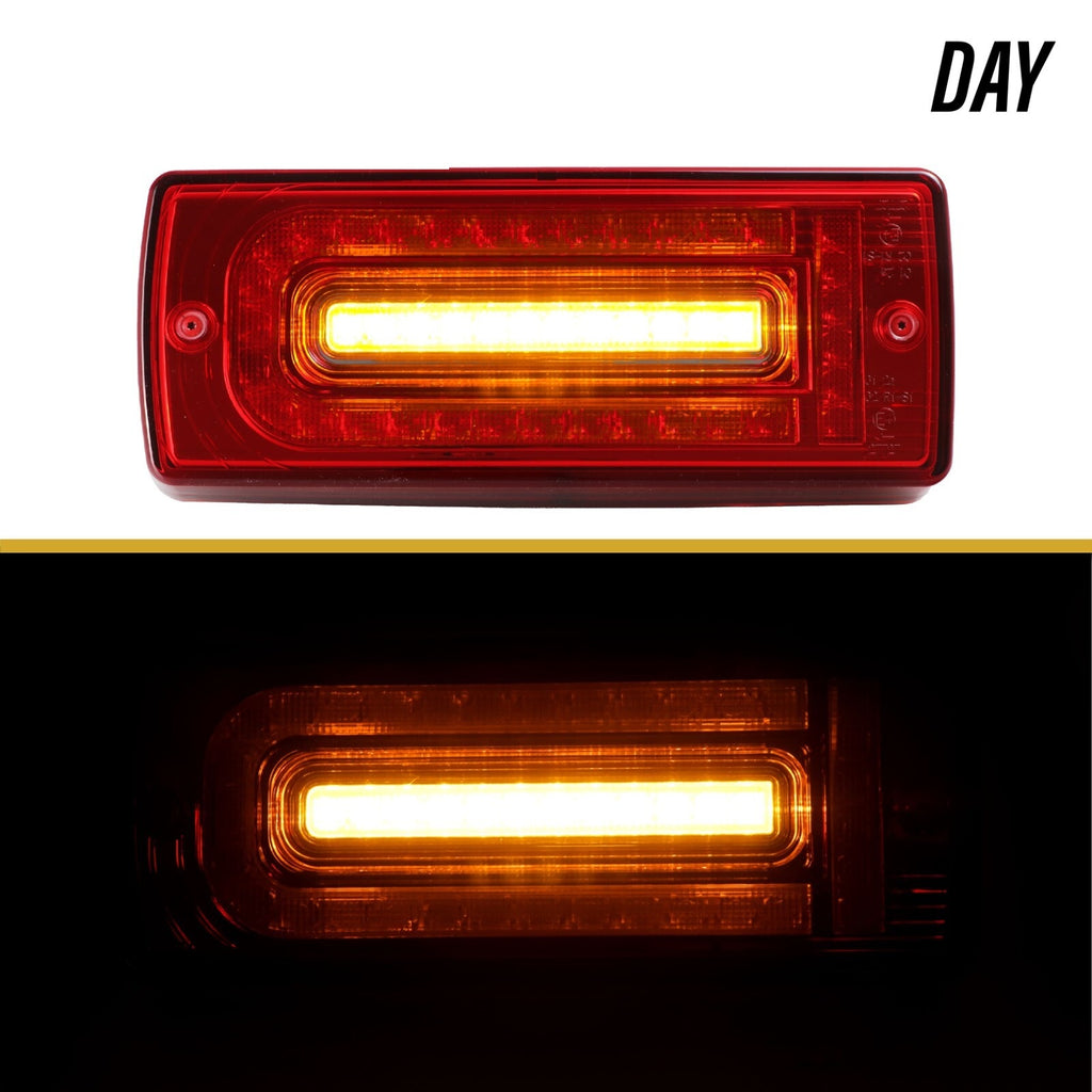 Day and night view parking