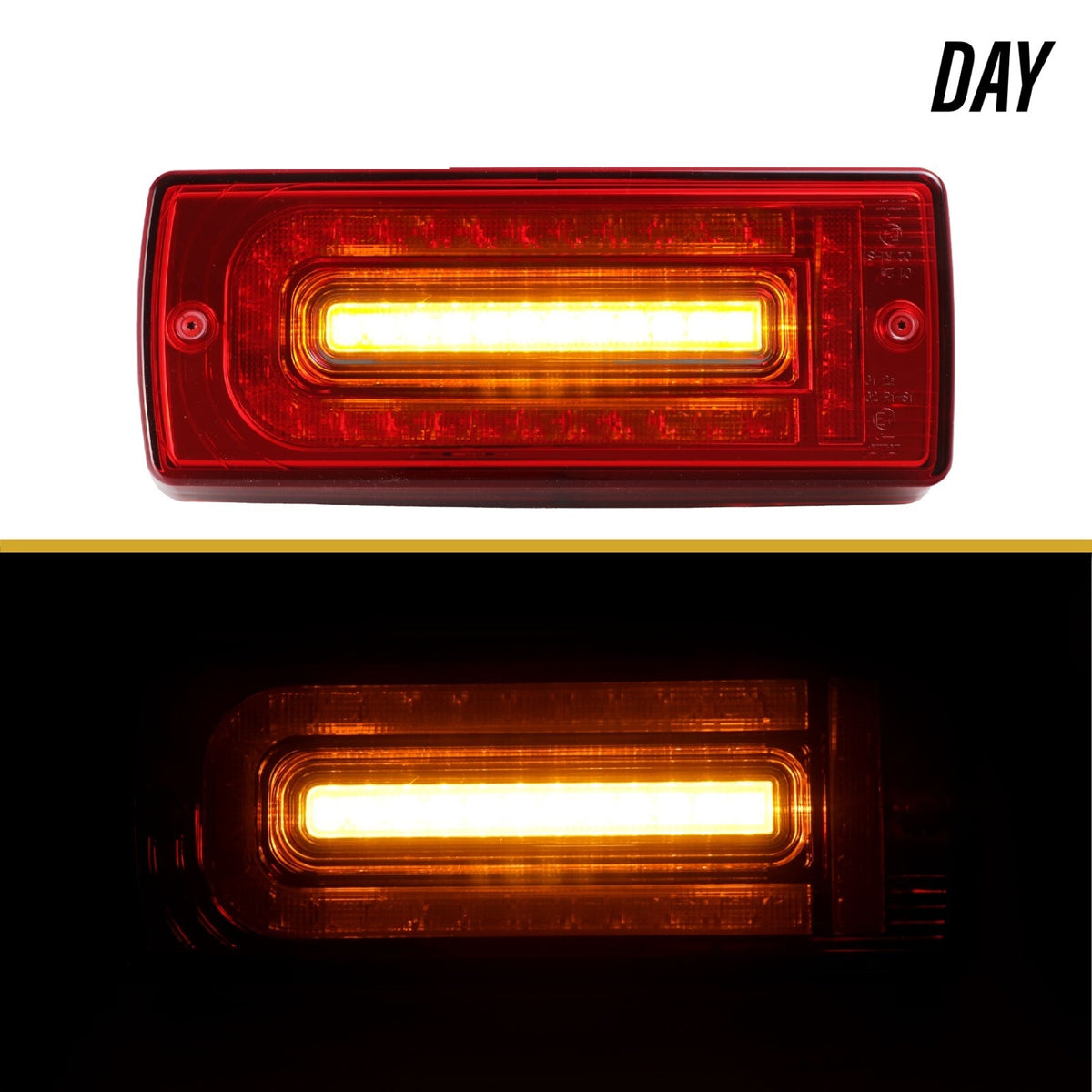 Day and night view parking