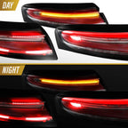 Day and night view