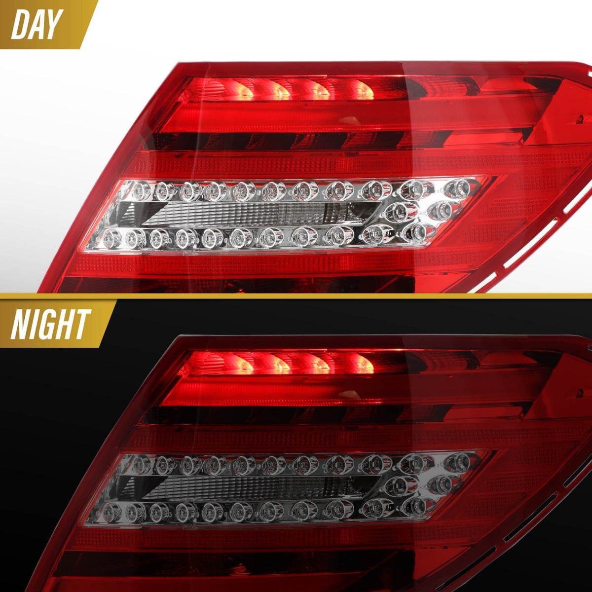 Day and night view