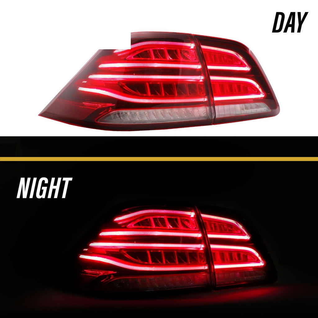 Day and night view