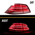 Day and night view