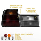 Smoke outer lens and clear inner lamp callout