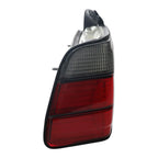 Side view of the E36 coupe red/smoke tail light