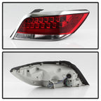 chrome LED tail light view 6 for Buick LaCrosse (2010-2013)