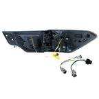 Back housing and wiring of the 2014-2019 Toyota Highlander LED tail light