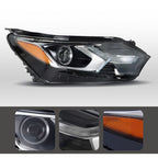 Pair HID headlight rear housing angle for 2018-2021 Chevy Equinox