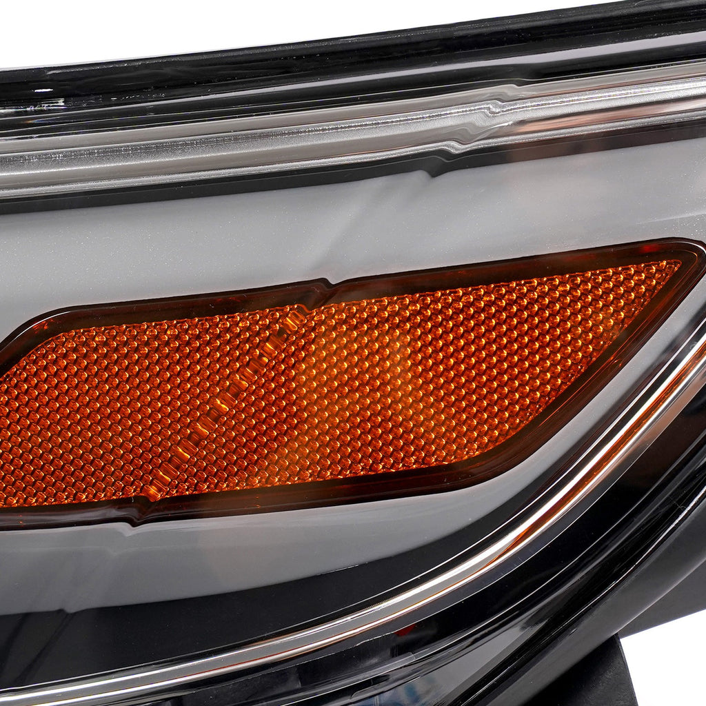 Right halogen projector headlight side angle for 2013-2014 Ford Taurus