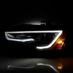 Right HID headlight side angle for 2013-2017 Audi A5