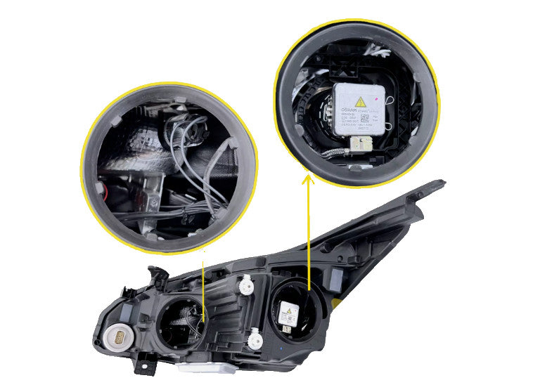Left HID headlight side angle for 2016-2018 Buick Envision