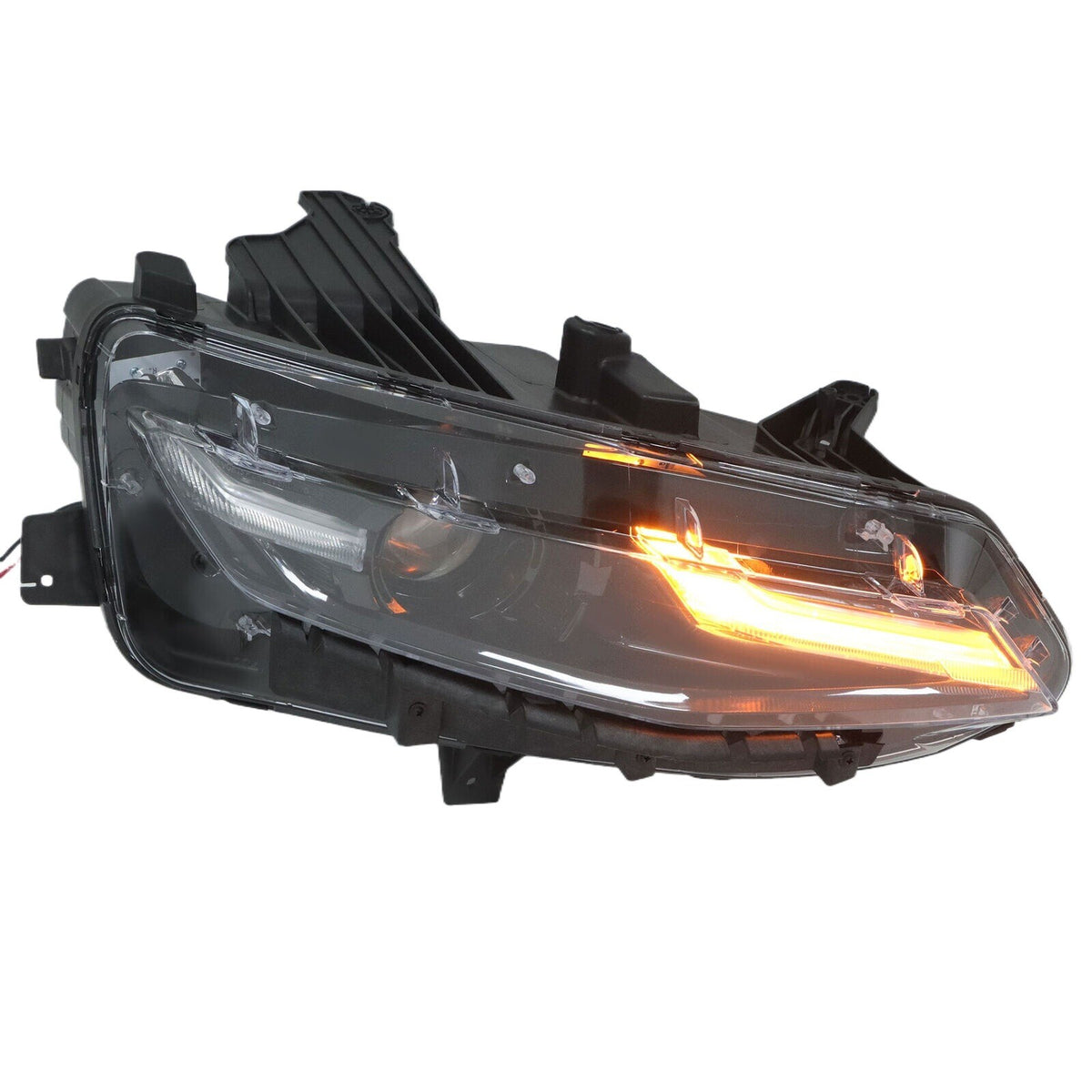 Pair LED headlight rear housing angle for 2019-2024 Chevy Camaro