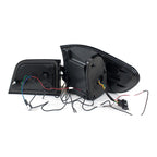 Back housing and wiring of the 2007-2013 BMW X5 E70 LED tail light
