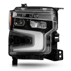 Pair LED headlight rear housing angle for 2022-2026 Chevrolet Silverado 1500