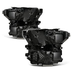 Pair LED headlight rear housing angle for 2015-2017 Ford F-150
