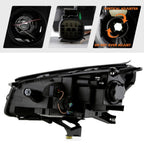 Right halogen projector headlight side angle for 2013-2016 GMC Acadia