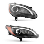 Right projector headlight side angle for 2012-2014 Chrysler 200