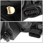 Right halogen headlight side angle for 2015-2018 Ford Focus