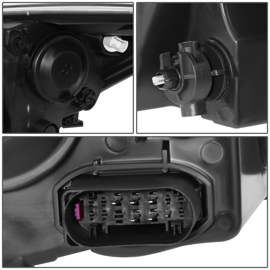 Right halogen headlight side angle for 2015-2018 Ford Focus