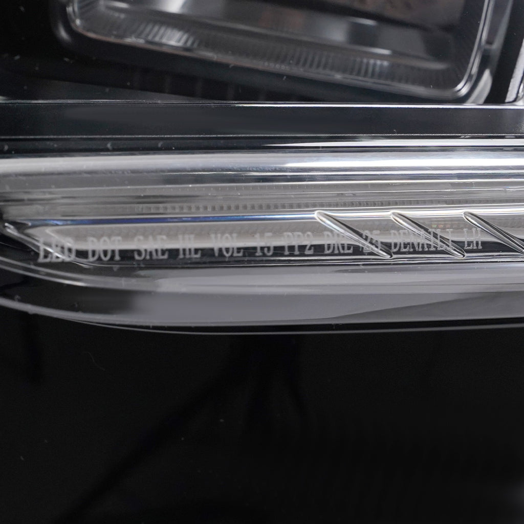 Pair LED headlight rear housing angle for 2019-2025 Audi Q3